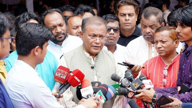 আন্দোলনের কর্মসূচি বসে যাওয়া গাড়ি স্টার্ট দেওয়ার মতো বিএনপির